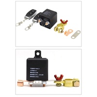 Interrupteur de batterie universel, relais intégré, télécommande sans fil, déconnexion, coupure, isolateur, interrupteurs principaux, 12V 200A
