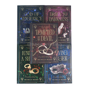 Custom Size Hardcover <b>Book</b> Printing Full Color Endpapers with Sprayed Edges Special Edition Fantasy Novels - Product Image 5