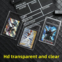 Étui de protection sportif 35PT pour cartes gradées, sans ultrasons, en acrylique, pour cartes Pokémon et autres cartes de collection