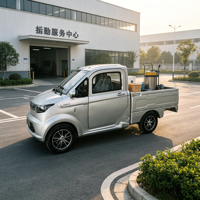 Mini camionnette électrique LIMO K8 2 places, nouvelle camionnette de livraison, mini camions de fret électriques chinois, 4 roues avec EEC COC