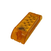 12V 24V 13 led ambre rectangle camion lumières dégagement feu de position latéral lampe à Led pour tariler lumières