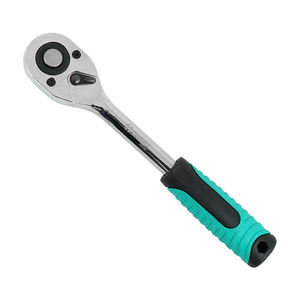 Llave de trinquete de liberación rápida para reparación de automóviles de 1/2 "y 1/2"/1/4 "con llave ajustable de 48 dientes - Product Image 2