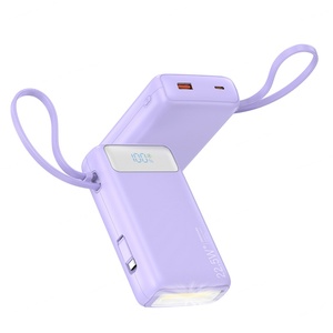 Cargador Portátil Personalizado de 20000mAh con Pantalla LED, Cables Integrados, Cargador Móvil Universal para Teléfonos Inteligentes - Product Image 3