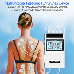 Máquina médica Tens más vendida, equipo de fisioterapia para aliviar el dolor, masajeador con unidad High Tens - Product Image 4