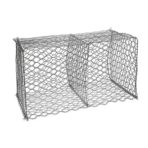 welded galvanized gabion stone retaining wall fence iron wire mesh for sale