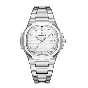 Reloj de Negocios para Hombre Ada Fashion, Cuadrado, de Cuarzo, Resistente al Agua, Luminoso, con Correa de Aleación - Product Image 1