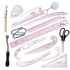 Juego <span class=keywords><strong>de</strong></span> reglas <span class=keywords><strong>de</strong></span> <span class=keywords><strong>costura</strong></span> acrílica, <span class=keywords><strong>regla</strong></span> <span class=keywords><strong>de</strong></span> patrón <span class=keywords><strong>de</strong></span> curva <span class=keywords><strong>francesa</strong></span> para principiantes, sastres, diseñadores - Product Image 6