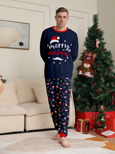 New Arrivals Matching <strong>Pajama</strong> Set <strong>Christmas</strong> Pyjamas <strong>Family</strong> Holiday Long Sleeve Sleepwear Large Size Pyjamas Women Sleepwear