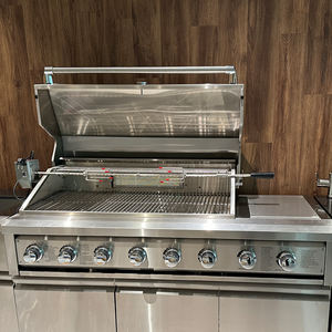 Set Cucina Esterna Moderno e Lussuoso in Acciaio Inox 304 con 8 Bruciatori, Mobile Prefabbricato <span class=keywords><strong>Completo</strong></span> per <span class=keywords><strong>Barbecue</strong></span> Premium - Product Image 2