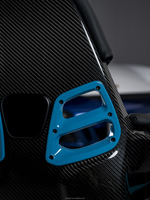 Asiento de Fibra de Carbono Pintado en Fábrica OEM, Compatible con Porsche 718 911 GT3 GT4 RS, Revestimiento Original, Color Personalizado, Asiento del Pasajero