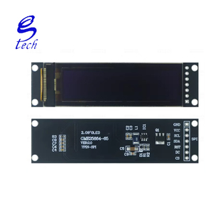 ราคาดี หน้าจอ OLED LCD ขนาด 2.08 นิ้ว SH1122 จอขนาดเล็ก 256x64 โมดูลแสดงผล 7 พิน หน้าจอขาวดำ SPI - Product Image 2