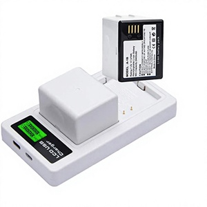 Batterie de caméra de sécurité SLODA, lot de 2, remplacement pour <span class=keywords><strong>Arlo</strong></span> <span class=keywords><strong>Pro</strong></span>/Pro2 VMA4400 A-1 Li-ion rechargeable [2440mAh] blanc - Product Image 4