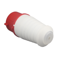 Prise électrique industrielle étanche à la poussière et à l'eau 16A 4P IP44 014 pour extérieur, 230V CE, grise, pour 4 prises de courant