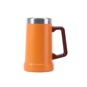 Nuevo Vaso Térmico Portátil de Acero Inoxidable para Oficina, Gran Capacidad, con Asa Brasileña, para Cerveza, Ideal para Negocios - Product Image 5
