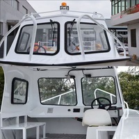 Nouveau Bateau de Pêche Pliant Haute Vitesse à Coque Rigide en Aluminium et Acier Inoxydable, Type V Profond, Gonflable, 12x0.8m, à Vendre