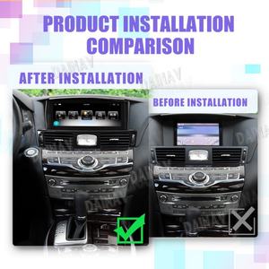 Autoradio 10,25 pouces pour Infiniti Q70L 2013 2014-2017 Écran tactile Stéréo de voiture Lecteur multimédia UNIT GPS Navigation Android 12 - Product Image 4