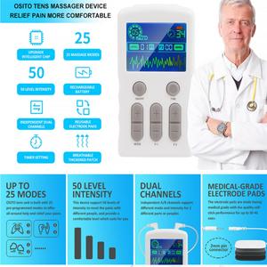 Physiotherapie geräte Tens Trans kutane elektrische Zehner Maschinen elektroden Einheit Elektrisches Körper massage gerät - Product Image 2