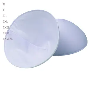 Personalizado Atacado Top Quality Undergarments Acessórios Soft Foam Bra Cups Pads Plus Size para As Mulheres