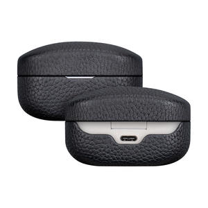 Contracté Véritable Pebble Grain En Cuir Écouteurs Cas Pour <span class=keywords><strong>SONY</strong></span> <span class=keywords><strong>WF</strong></span>-<span class=keywords><strong>1000XM4</strong></span> - Product Image 1