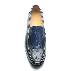Chaussures italiennes élégantes faites à la main pour hommes Mocassins décontractés en cuir à enfiler exquis pour hommes Chaussures habillées personnalisées Oxford de qualité supérieure pour hommes - Product Image 5