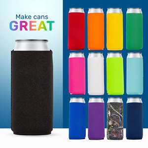 Fundas Delgadas para Latas de Cerveza, Porta Latas Delgadas de Neopreno de 12 oz de Calidad Premium para Sublimación con Vinilo - Product Image 3