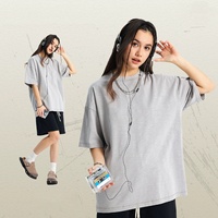 Kaus lengan pendek kustom pria kelas atas 100% katun cuci air Batik dipakai Retro pria dan wanita