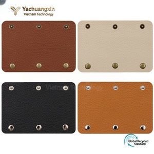 PU Leather Heavy Duty Portable Handbag Tote <b>Suitcase</b> Travel Luggage <b>Strap</b> Protector Wrap Cover - Product Image 3