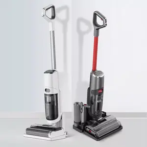 COMPASS Cordless Upright Stick Household Vacuum Cleaner Wet and Dry Floor Washer for Home Use