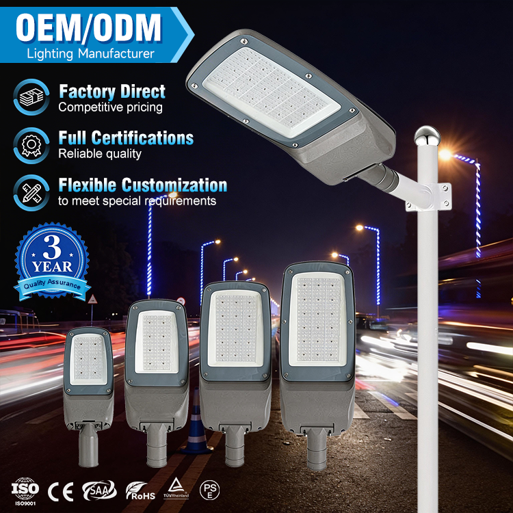 China Manufacturer High Power Controller Motion Outdoor 100W 200W 300W Led Solar Street Light