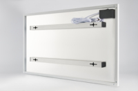 Radiateur infrarouge lointain portable télécommandé, surface blanche, certifié ErP Lot20 GS SAA Rohs CE IP54, best-seller, 360W 600W 720W 960W 1200W