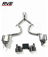 RVE Plug-and-Play Valvetronic Catback Auspuffanlage für Mercedes-Benz SL500 R230 M113 5.0L V8 2001-2012 |   Edelstahl-Leistungssystem
