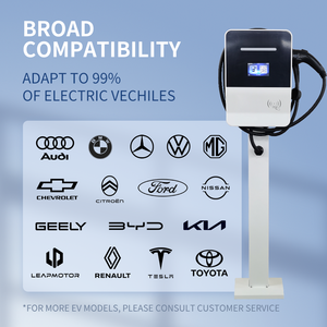 Potente cargador EV montado en la pared de 7.2kW La solución de carga doméstica más rápida 32A Corriente nominal Nueva estación de carga montada en la pared - Product Image 5