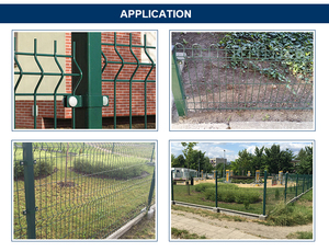 売れ筋商品！亜鉛メッキ3D曲線溶接金網パネルフェンス、道路、庭園、土地、学校、遊び場用金属製セキュリティバリア - Product Image 6
