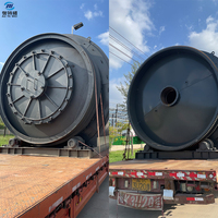 Máquina de pirólisis de plástico de alta rentabilidad para convertir residuos de plástico, lodos de perforación petrolera y neumáticos en aceite combustible