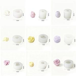 Stampi in Silicone per Decorazione Torte 3D Fai-da-Te, Forme Personalizzate per Cioccolato, Fondente e Zucchero, Fiori a Rosa - Product Image 6