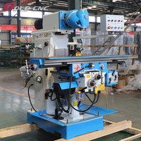 Fraiseuse universelle robuste GOLDCNC X6232, horizontale et verticale, manuelle, haute précision, garantie 3 ans, charge utile 300 kg