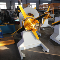 Machine automatique de formage à froid de profilés en T pour plafonds, machine de fabrication de barres en T en acier galvanisé