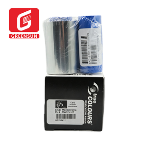 Ruban argenté métallique 800015-107 1000 images compatible avec les imprimantes de cartes d'identité Zebra P300C P310i <span class=keywords><strong>P310C</strong></span> P330i P400C P420C P520i P720C - Product Image 3