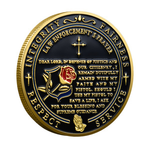 Moneta Commemorativa in Metallo Personalizzata con Incisione di Ringraziamento per Chi Serve - Product Image 3