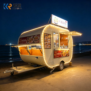 Camión de Hamburguesas, Remolque de Comida para Hamburguesas, Carrito de Barbacoa, Remolque de Comida para Pizza, Furgonetas Móviles de Hot Dogs - Product Image 3