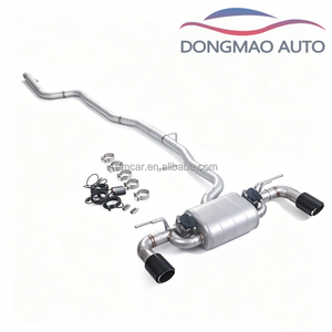 DM Adatto per BMW <span class=keywords><strong>F20</strong></span> 116i <span class=keywords><strong>B38</strong></span> 1.5T del 2015, Tubo di Scarico Regolabile a Doppia Valvola con Terminale a Coda di Rondine - Product Image 5