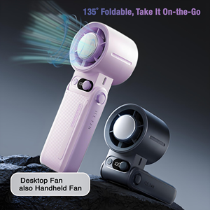 Offre à Durée Limitée : Mini Ventilateur Personnel Rechargeable sur Batterie, Ventilateur Portable à Main, Remplacement et Retour de Produit - Product Image 3
