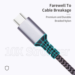 <span class=keywords><strong>Cable</strong></span> de <span class=keywords><strong>carga</strong></span> de teléfono rápido trenzado de nailon de 120W con logotipo personalizado de alta calidad, Cables DE DATOS DE Micro luz USB a tipo C gruesos para Iph <span class=keywords><strong>14</strong></span> 15 - Product Image 4
