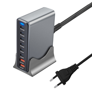 GaN Tech Kabbol 670W Chargeur PD USB 8 ports 2USB-A + 6USB-C PD QC Station de charge rapide pour ordinateurs portables et smartphones - Product Image 2