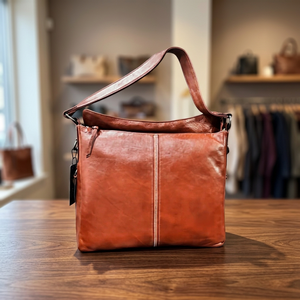 Sac à main décontracté en cuir de vache véritable pour femme, avec bandoulière, fermeture éclair, étanche, grande taille, idéal pour la Saint-Valentin - Product Image 6