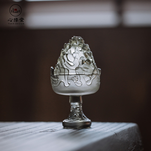 Brûleur d'encens de <span class=keywords><strong>montagne</strong></span> fait à la main Feng Shui Boshan verre de cristal exquis pour la <span class=keywords><strong>méditation</strong></span> Yoga cristal artisanat décoration - Product Image 3