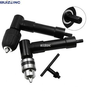 Perceuse électrique <span class=keywords><strong>à</strong></span> 90 degrés <span class=keywords><strong>cintreuse</strong></span> <span class=keywords><strong>à</strong></span> angle droit/extension de tête accessoire perceuse d'angle de conversion <span class=keywords><strong>mandrin</strong></span> <span class=keywords><strong>à</strong></span> trois mâchoires - Product Image 3