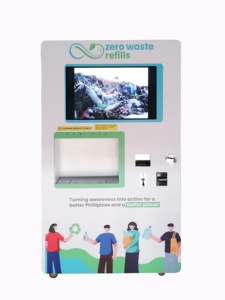 Station de recharge de liquide pour cartes de crédit, <span class=keywords><strong>paiement</strong></span> sans contact, 10 ml, distributeur de détergent, écran tactile - Product Image 2