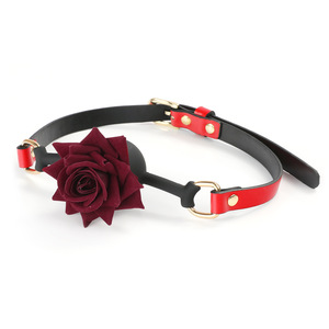 Silicone traspirante rosa palla Gag per adulti BDSM gioco a bocca aperta fissazione orale pizzo fiore <span class=keywords><strong>Bondage</strong></span> ingranaggio per le donne e le coppie - Product Image 2