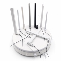 Antenne WiFi FURAO 2,4 GHz 5,8 GHz à gain élevé 3,5 dBi avec câble coaxial 1,13 mm à soudure directe pour routeur, extension et CPE